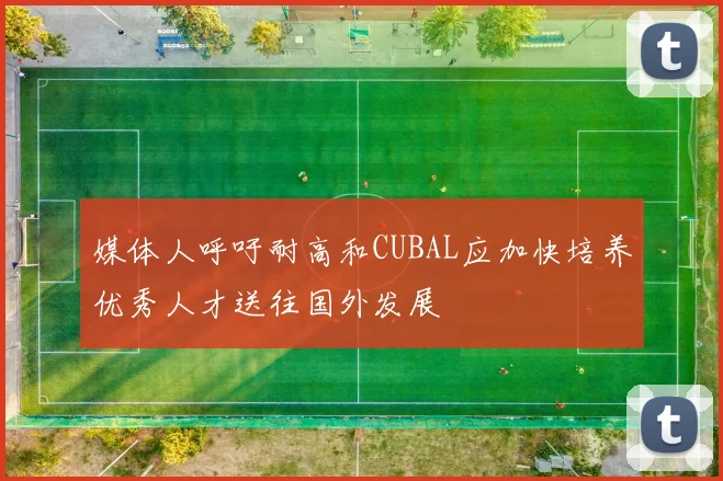 媒体人呼吁耐高和CUBAL应加快培养优秀人才送往国外发展